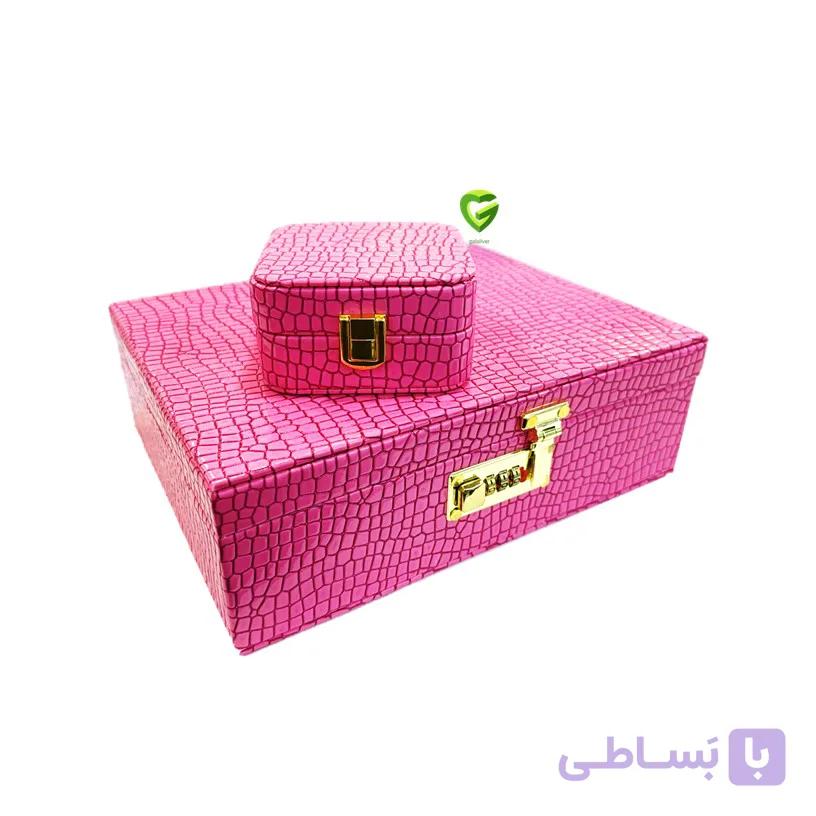 جعبه جواهر صورتی کد2571 — تصویر 1