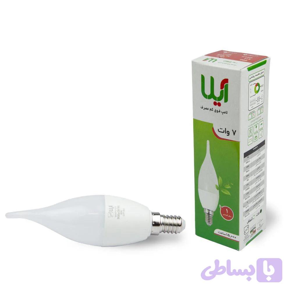 لامپ اشکی 7 وات آیلا — تصویر 1
