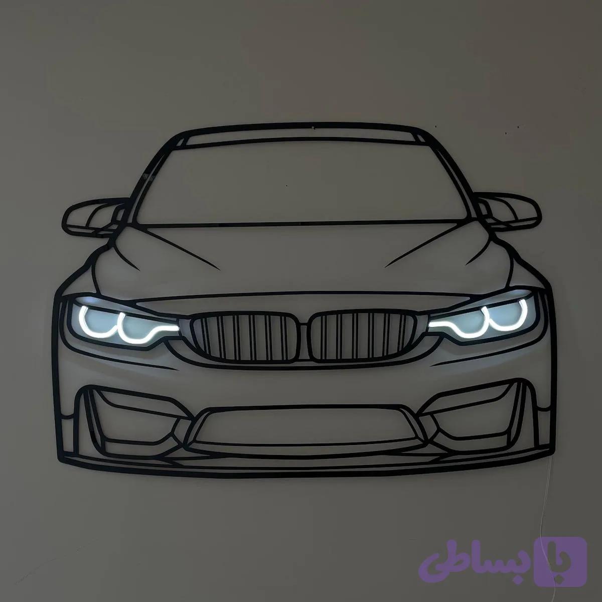 تابلو نئون بی ام و — تصویر 1