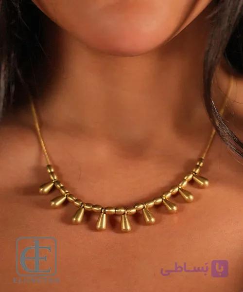 گردنبند برنجی مدل اسپرت کد 5165