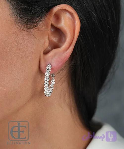 گوشواره استیل MADORA کد 2118 — تصویر 1