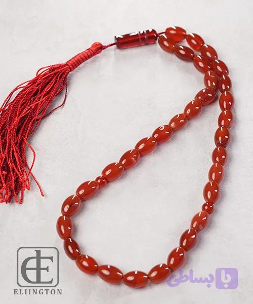 تسبیح عقیق 33 دانه کد B117
