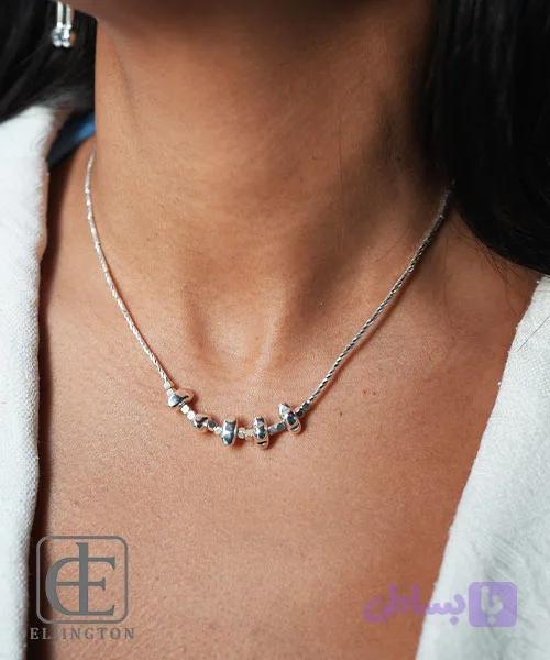 گردنبند استیل HOOR کد 5032 — تصویر 1