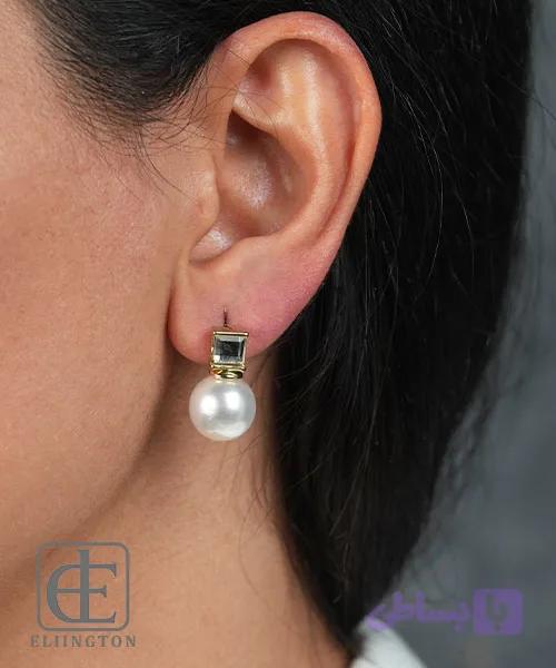 گوشواره استیل NACRE کد 2109