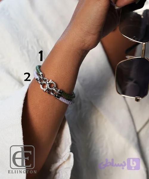 دستبند استیل OMEGA کد 422