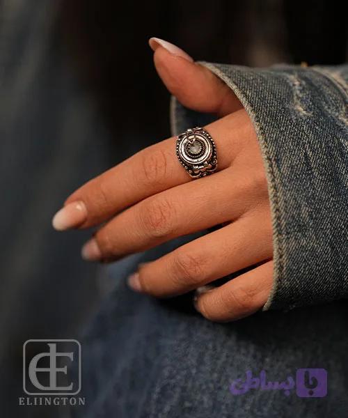 انگشتر برنجی AMY کد 124 — تصویر 1