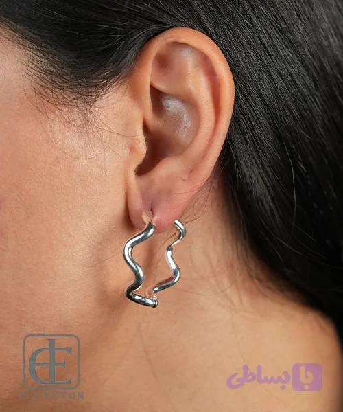 گوشواره استیل MW کد 2083 — تصویر 1