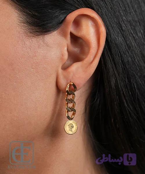 گوشواره استیل ZARA کد 2087 — تصویر 1