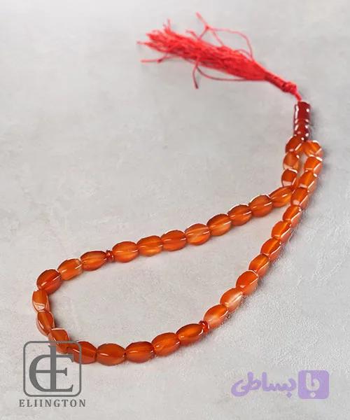 تسبیح عقیق 33 دانه کد B120