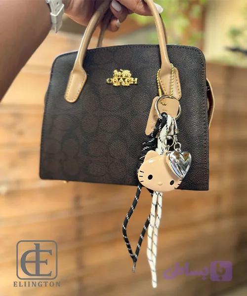 چارم بگ طرح کیتی صورتی کد T15