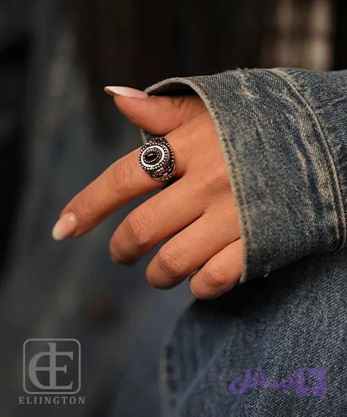 انگشتر برنجی AMY کد 122 — تصویر 1