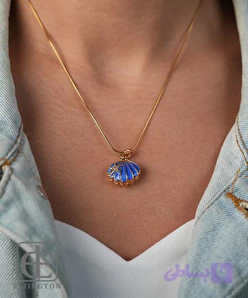 گردنبند استیل PINTEREST کد 5052