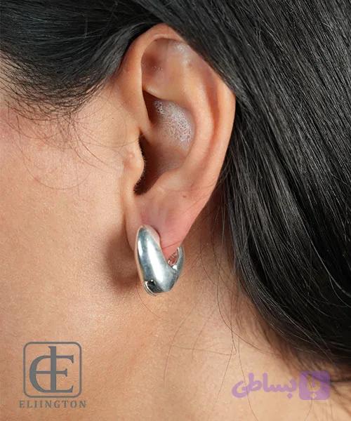 گوشواره استیل EVI کد 2079