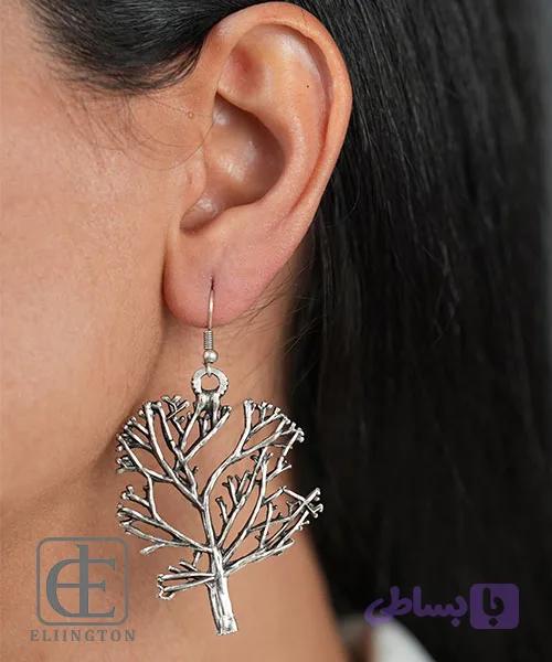 گوشواره ورشو مدل TREE کد 3060