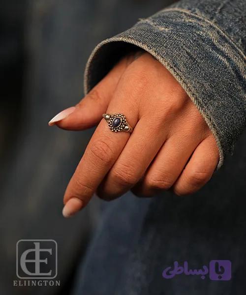 انگشتر برنجی TINY کد 119 — تصویر 1