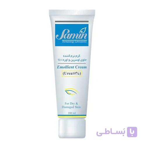 کرم نرم کننده ثمین حاوی اوسرین و اوره 10% مناسب پوست خشک و آسیب دیده — تصویر 1