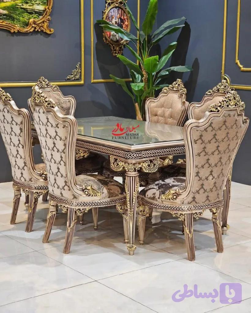 میز ناهارخوری سلطنتی شاهان