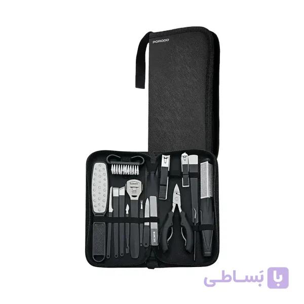 ست ناخن گیر پرودو Portable Manicure & Pedicure 16 in 1