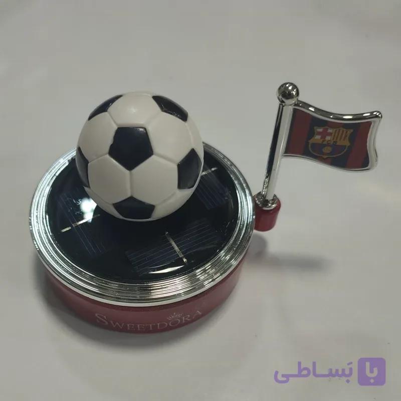 خوشبوکننده خودرو با طرح توپ فوتبال و پرچم باشگاه بارسلونا