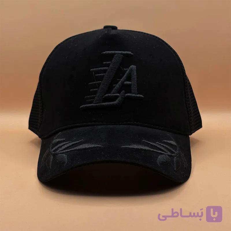 کلاه کپ مشکی مدل LA