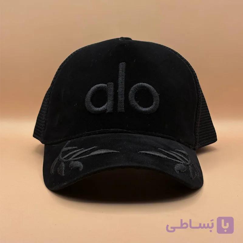 کلاه کپ مشکی مدل ALO 1
