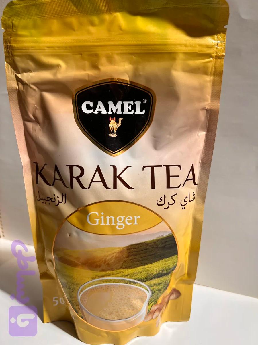 چای کرک کملcamel مدل زنجبیلی ginger وزن ۵۰۰ گرم