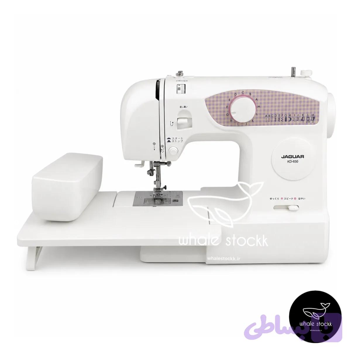 چرخ خیاطی جگوار مدل KD-650