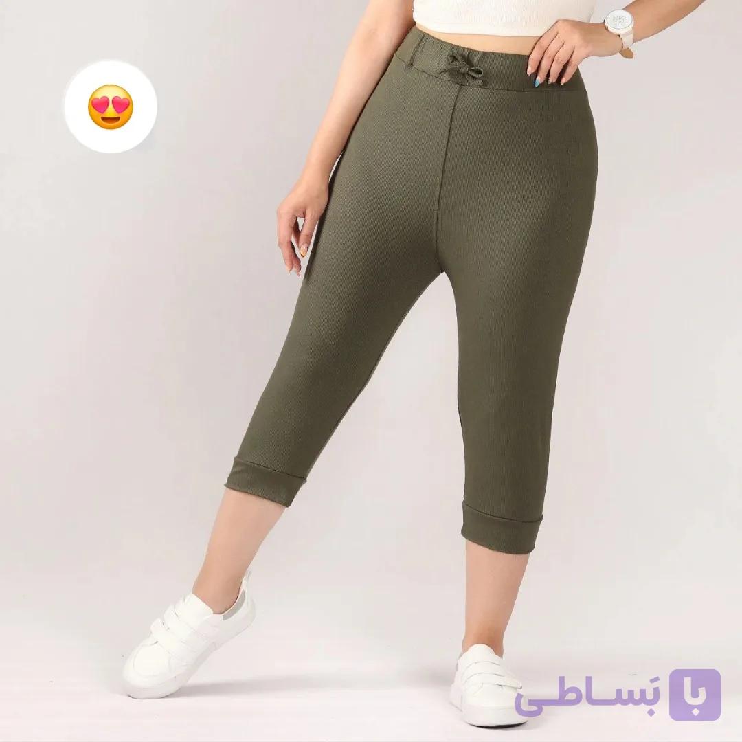 شلوارک کبریتی ریز فول کش برشکا زنانه