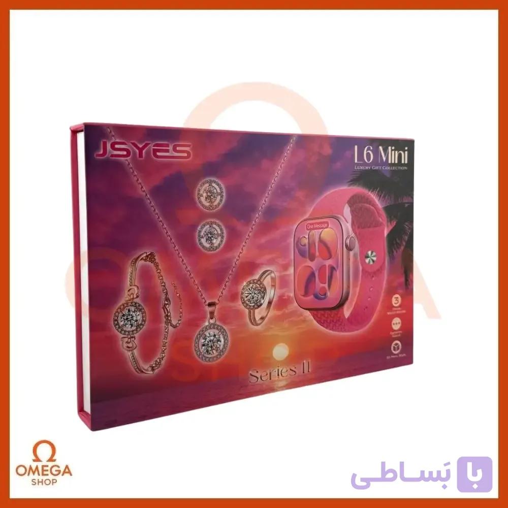 ساعت هوشمند jsyes L6 mini به همراه اکسسوری — تصویر 1