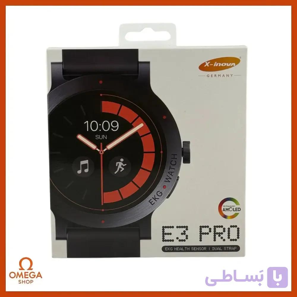 ساعت هوشمند Xinova E3pro | نوار قلب و اندازه گیری اکسیژن خون — تصویر 1