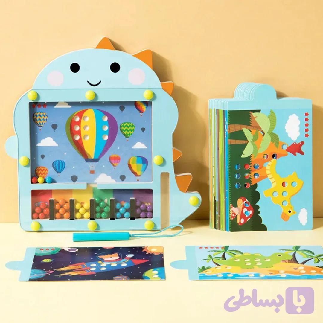مهره مگنتى چوبى