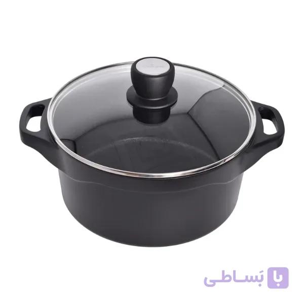 قابلمه گرانیت یونیک طرح هلیوس کد 8926 سایز 24 — تصویر 1