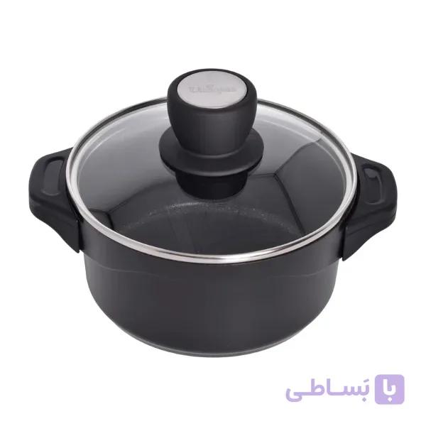 قابلمه گرانیت یونیک طرح هلیوس کد 8922 سایز 16 — تصویر 1