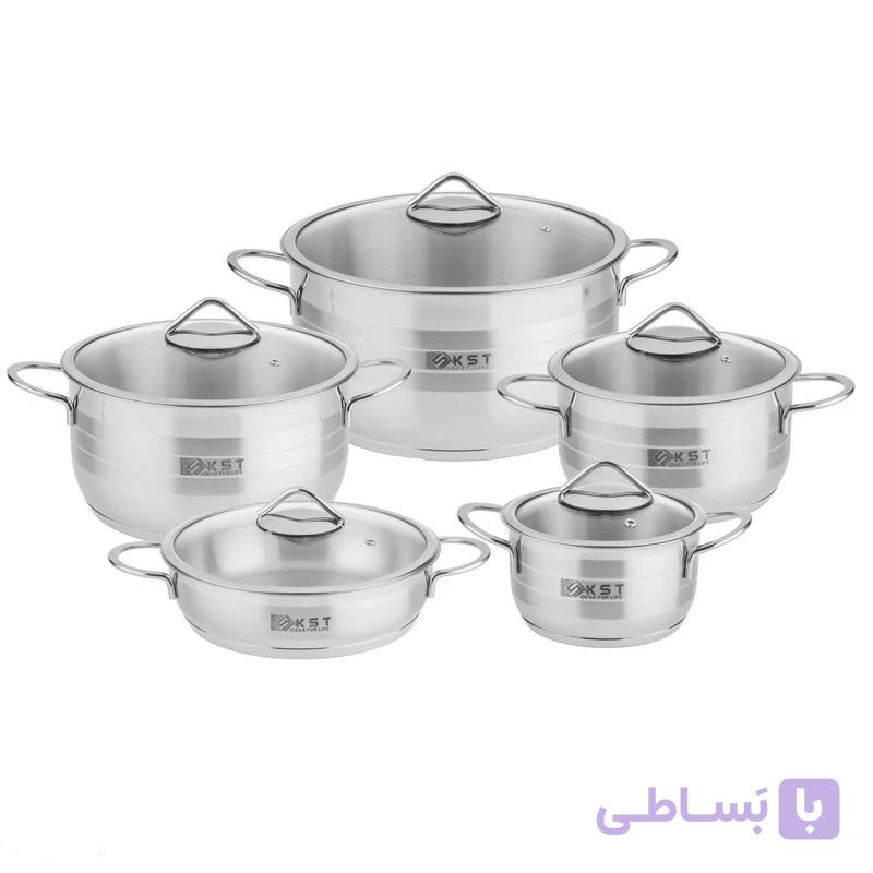 سرویس قابلمه 10 پارچه کی اس تی مدل 5010 — تصویر 1