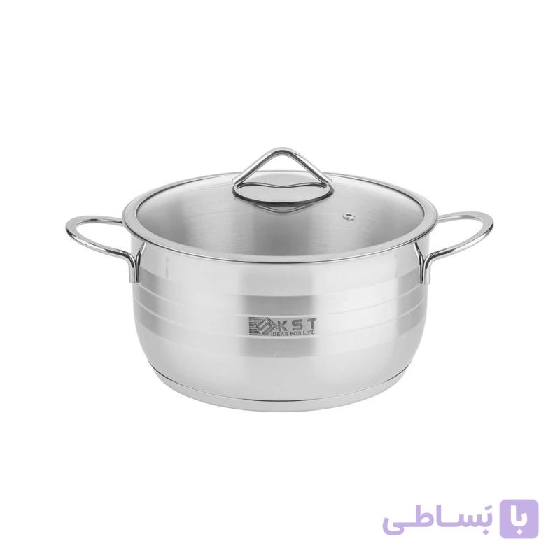 قابلمه استیل کی اس تی مدل 5032 سایز 32