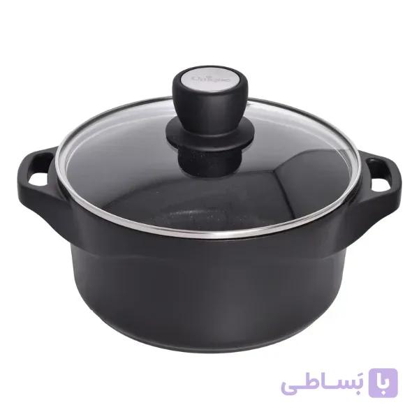 قابلمه گرانیت یونیک طرح هلیوس کد 8924 سایز 20 — تصویر 1