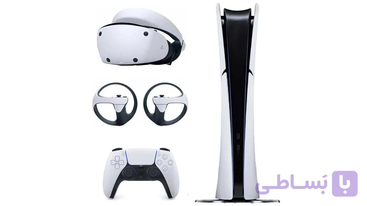 خرید پلی استیشن 5 اسلیم دیجیتال + هدست PS VR2