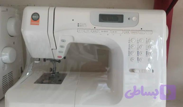 چرخ خیاطی برند ژانومه مدل new homeبا قابلیت 99 مدل دوخت