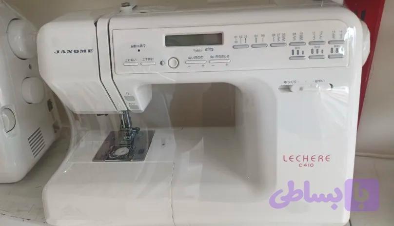 چرخ خیاطی برند ژانومه مدل LECHERE با قابلیت ۱۷ نوع دوخت متنوع