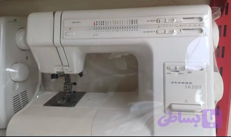 چرخ خیاطی برند ژانومه مدل S6300 با قابلیت ۱۸ مدل دوخت
