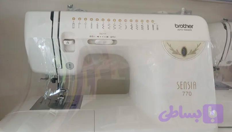 چرخ خیاطی برند برادر مدل SENSIA با قابلیت ۱۵ نوع دوخت متنوع