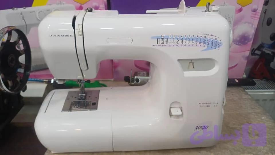 چرخ خیاطی برند ژانومه مدل ۳۰۹۰ با قابلیت ۲۲ مدل دوخت