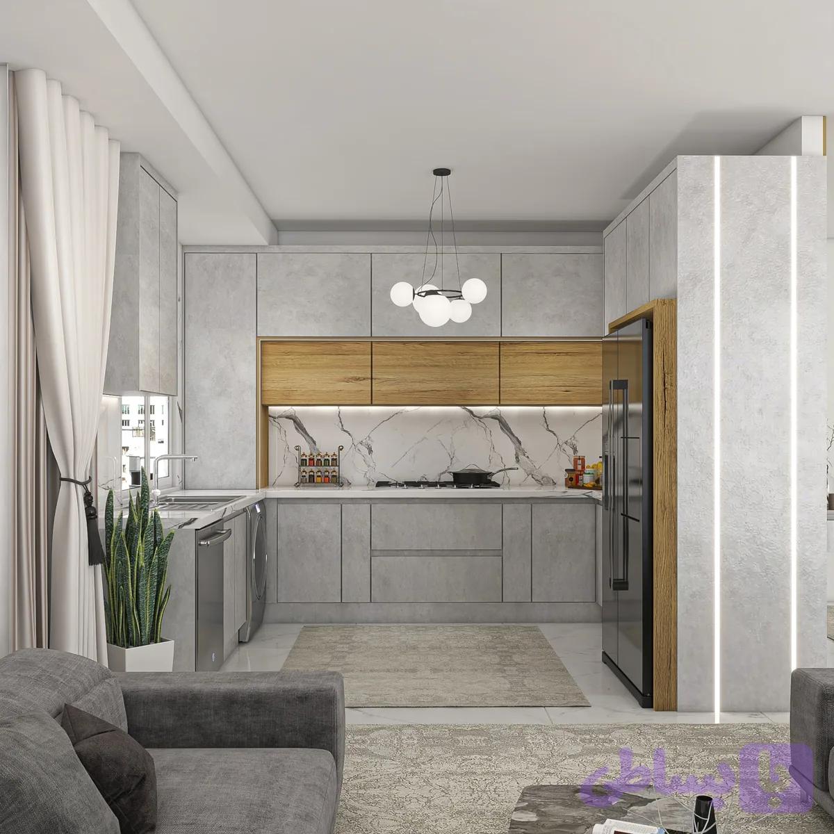 کابینت مدرن - ام دی اف