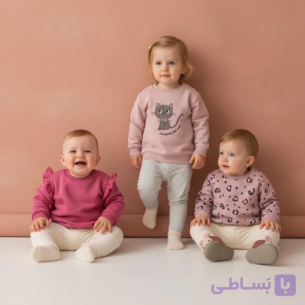 163 – بلوز دورس پاییزه دخترانه Sinsay — تصویر 1