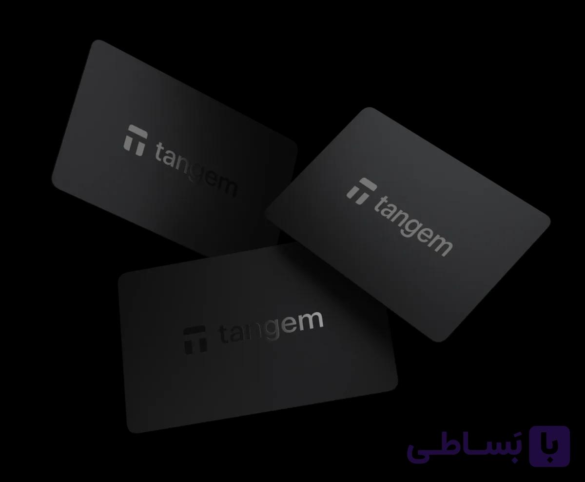 کیف پول سخت افزاری تنجم Tangem دو کارته