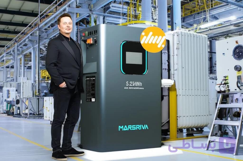 باتری لیتیومی 5 کیلو وات 51.2 ولت  102AH برند MARSRIVA مدل  :MR-LFP48-100-WMD