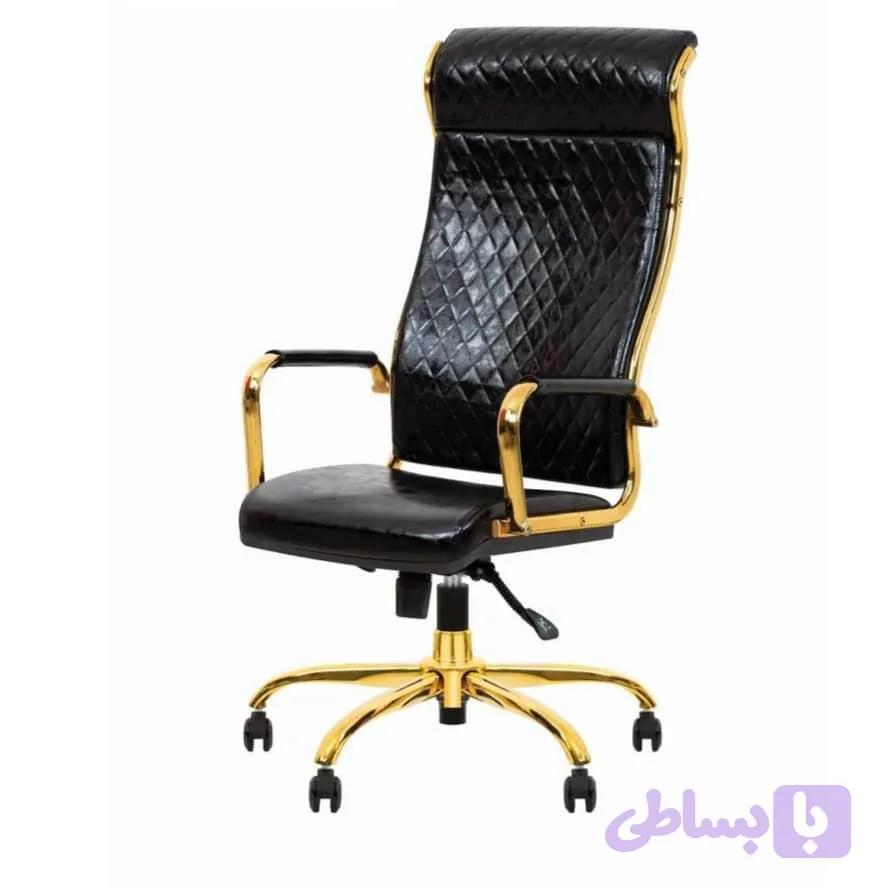 صندلی مدیریتی فریم طلایی کد M205