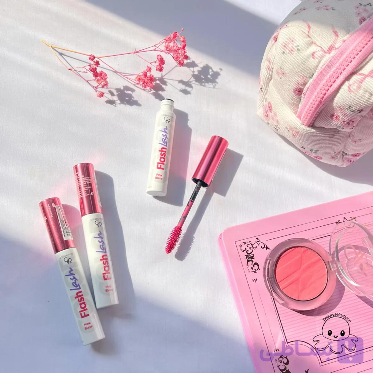 ریمل صورتی گلدن رز | Pink mascara golden rose — تصویر 1