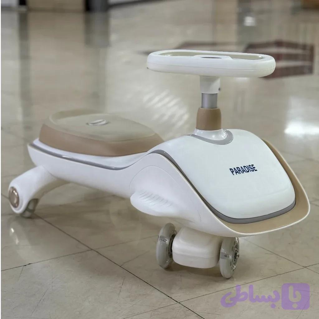سوئینگ کار پارادایس دسته‌دار بلوتوثی (لوپ کار چرخ ژله‌ای چراغ‌دار) — تصویر 1