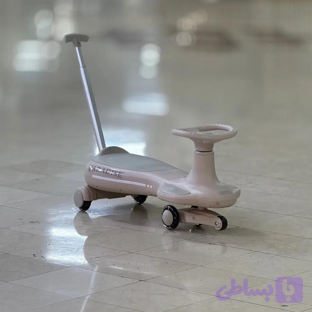 لوپ کار پارادایس موزیکال،چرخ ژله‌ای،دسته هدایت‌دار — تصویر 1